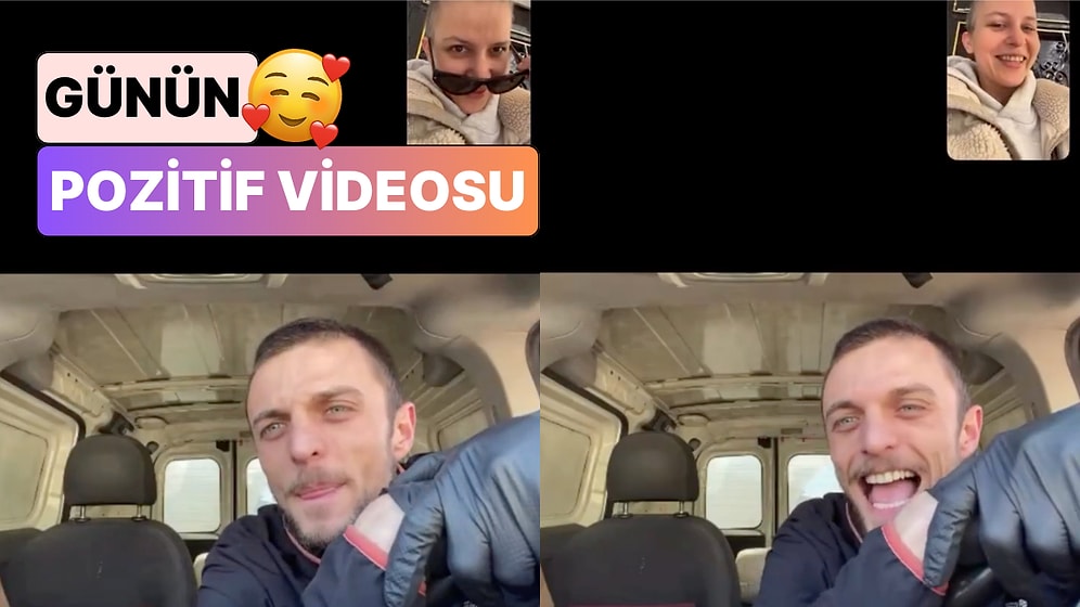 Günün Pozitif Videosu: Kanseri Yenen Kadın Eşine Müjdeyi Verdiği Anları Paylaştı