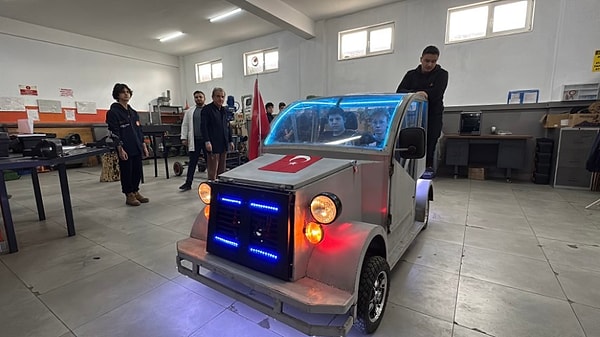 Öğrencilerin vizyonu bu araçla sınırlı kalmıyor.