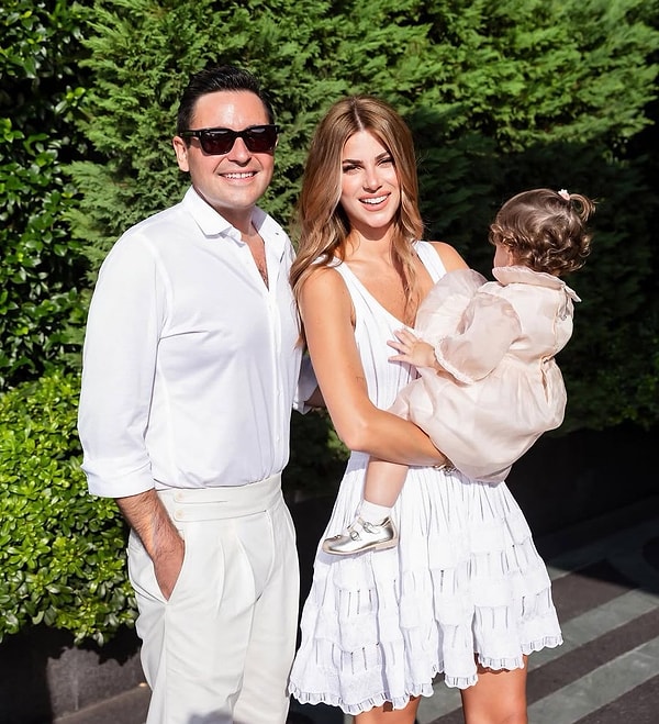 Haci Sabanci and Nazli Sabanci, one of Turkey's most talked-about couples, frequently make headlines with their social media posts and family life.