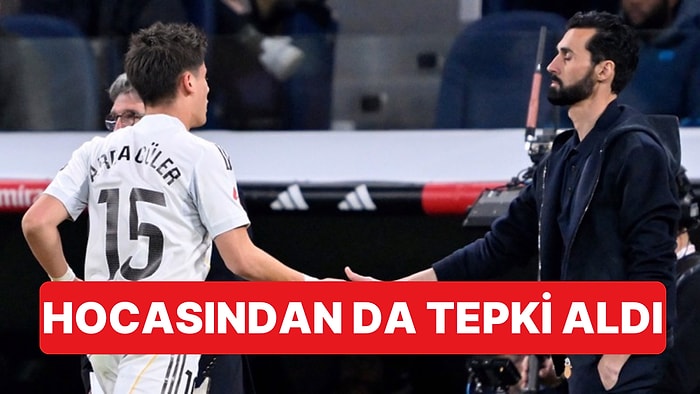 Oyundan Çıkarken Tepki Gösteren Arda Güler'e Arbeloa'dan Cevap Geldi