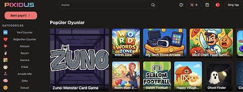 En İyi Ücretsiz Online Oyun Platformu Pixidus