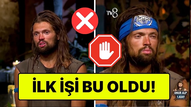 Onur Alp, Survivor'dan Elenir Elenmez 2 Yarışmacıyı Takipten Çıktı
