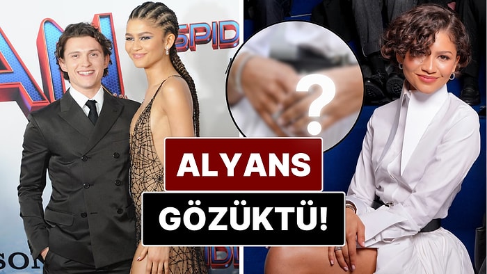 Tom Holland’la Gizlice Evlendiği Söylenen Zendaya'nın Parmağındaki Yüzük İddiaları Alevlendirdi!