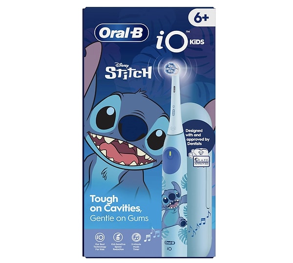 Çocuklara diş fırçalamayı sevdiren Stitch: iO teknolojili fırça!