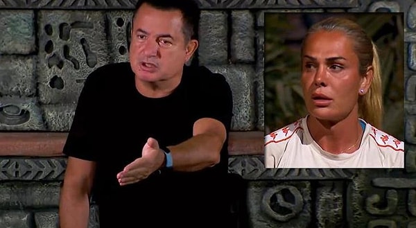 Acun Ilıcalı, daha önce yaklaşık 1 ay boyunca cezalı olan Nagihan'ı sert bir dille uyardı.