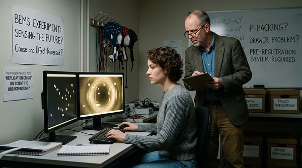 Amerikalı sosyal psikolog Daryl Bem'in 2011 yılında yayımlanan araştırması, insan zihninin gelecekteki olaylardan etkilenebileceği iddiasıyla bilim tarihine geçti.