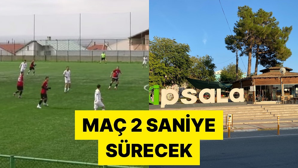 2 Saniye İçin 113 Kilometre! Tarihin En Kısa Futbol Maçı Edirne'de Oynanacak