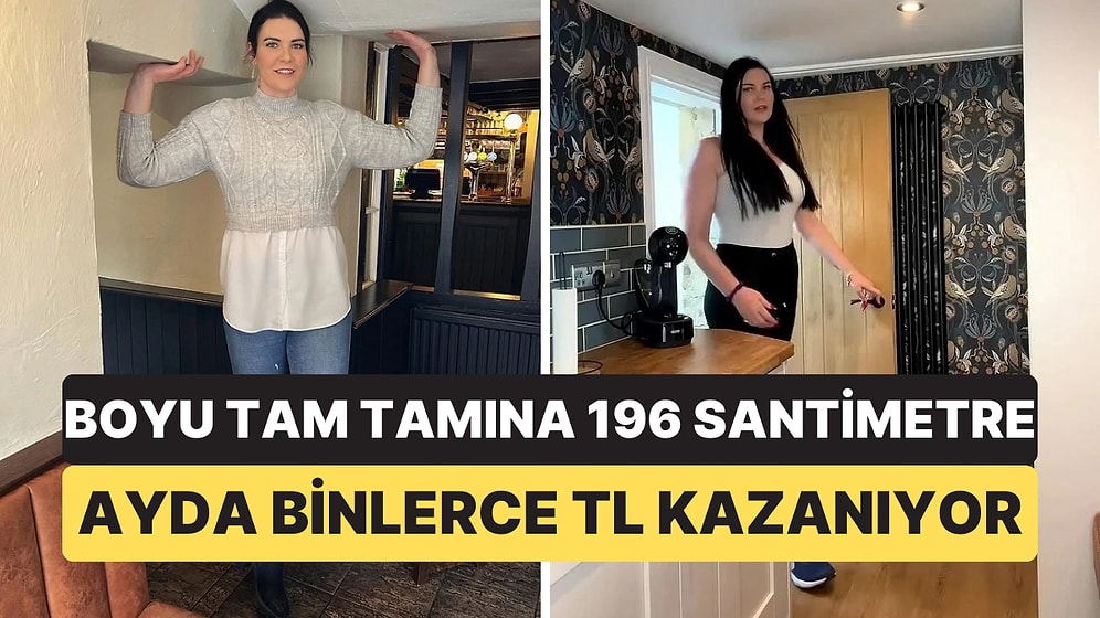 1.96’lık Boyu Yüzünden Zorbalığa Uğrayan Kadın Yaşadığı Zorlukları Anlattı