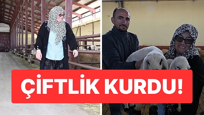Muhasebeciliği Bırakan Kadın, Devlet Desteğiyle Büyük Bir Çiftlik Kurdu