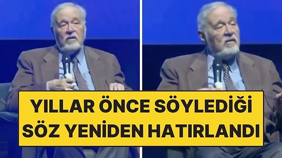 İlber Ortaylı'nın Yıllar Önce Bir Etkinlikte Söylediği Söz Yeniden Hatırlandı