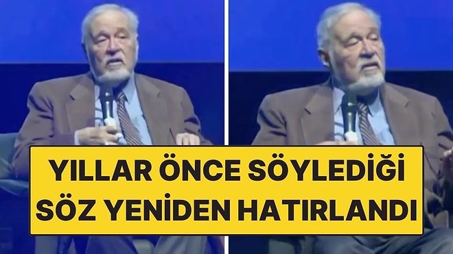 İlber Ortaylı'nın Yıllar Önce Bir Etkinlikte Söylediği Söz Yeniden Hatırlandı