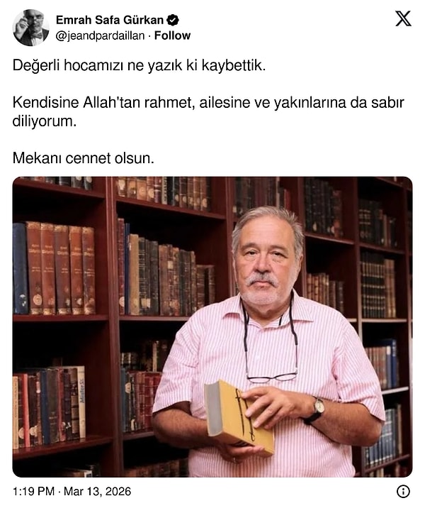 Tarihçi Emrah Safa Gürkan