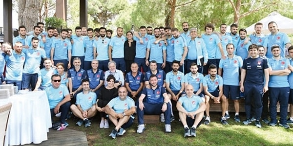 O görüşmede Türk futbolundaki başarılara ve Sovyet örneğine değinilmişti.