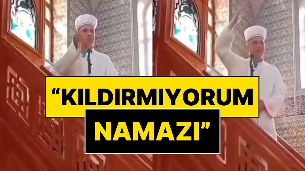 Trabzon’da Cemaate Kızan İmam Çileden Çıktı, Namaz Kıldırmadı