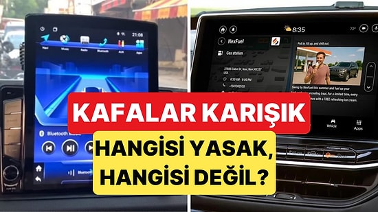 Araç İçi Multimedya Ekranları Konusunda Kafalar Karışık: Hangisi Yasak, Hangisi Değil?