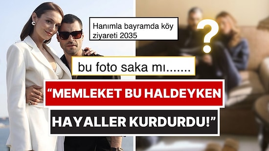 Akın Akınözü ve Serra Arıtürk’ün Doğal Pozu Herkese Hayaller Kurdurdu