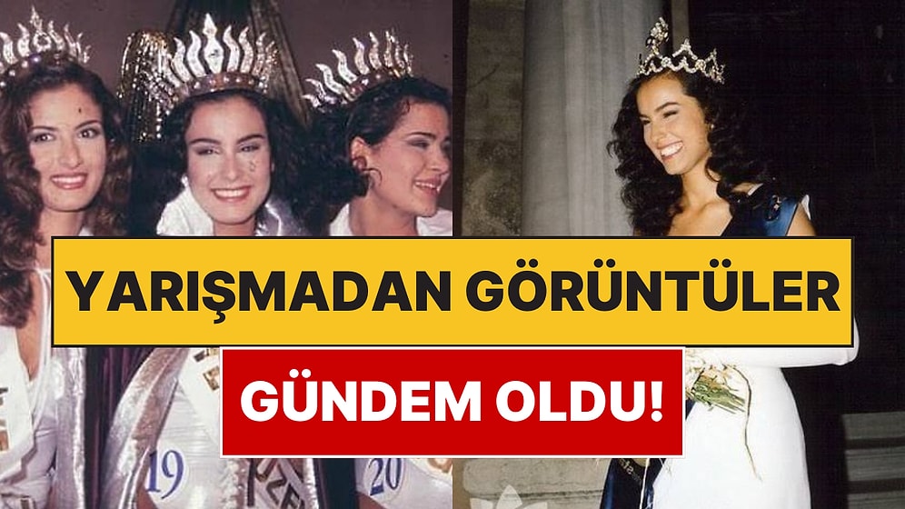 Katılan Herkesin Ünlendiği 1993 Güzellik Yarışması'na Ait Video Viral Oldu