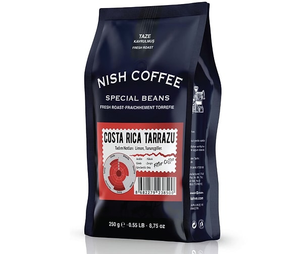 Nitelikli bir seçim: Nish Costa Rica Tarrazu!