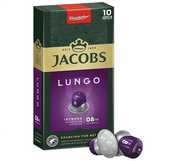 Yoğun ve keskin: Jacobs Lungo 8 Intenso!