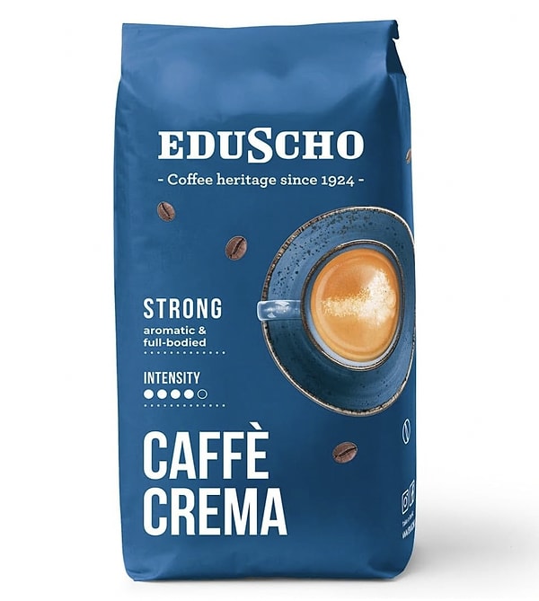 Güçlü ve kremamsı: Tchibo Eduscho Caffè Crema Strong!