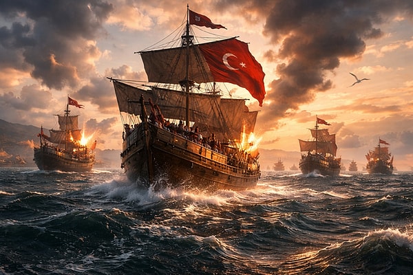 Osmanlı Hint Okyanusu donanmasının başına getirildi.