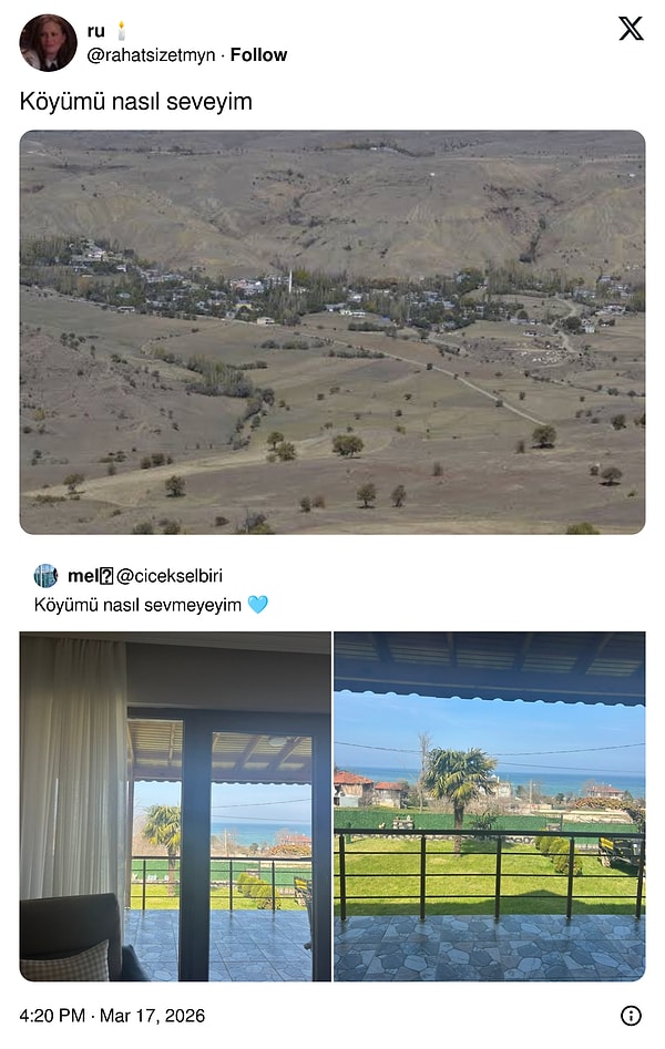 O da köy, o da köy...