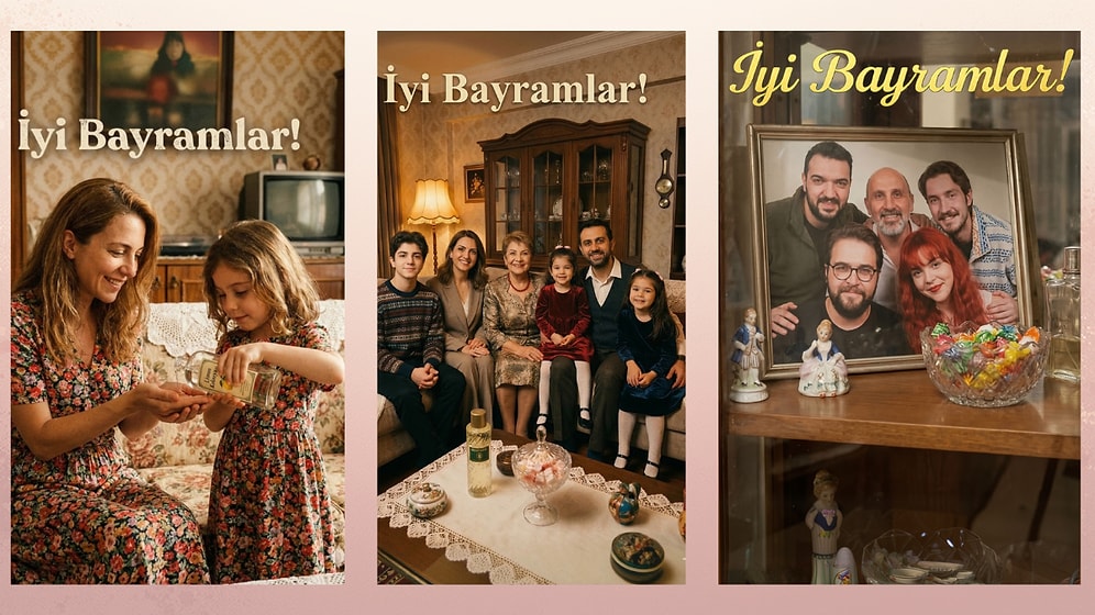 ''Nerede O Eski Bayramlar!'' Diyenlerin Yüzünü Güldüren Bu Görseller Gemini ile Nasıl Yapılır? Anlattık!