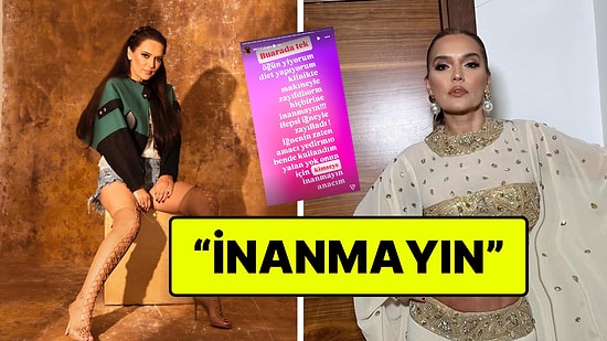 Demet Akalın Diyetle Zayıfladığını Açıklayan Ünlüleri Topa Tuttu