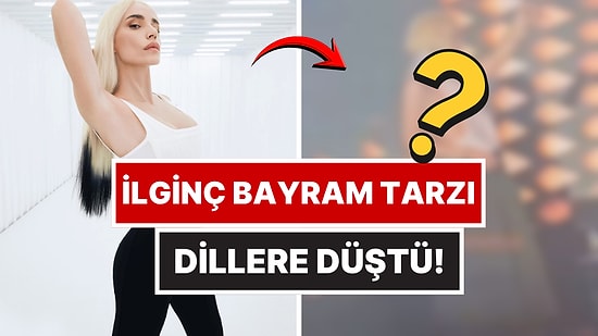 Gülşen’in Dikkat Çeken Bayram Kombini Dillere Fena Düştü!