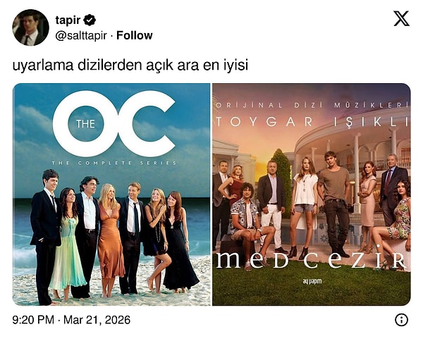 Medcezir söz konusu olduğunda akan suların durduğu bir izleyici kitlesi var.