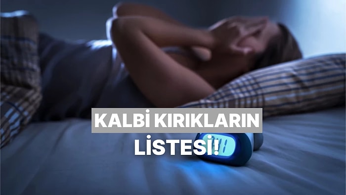 Gecenin Bir Yarısı Kendi Kendine Efkarlandıran O Melodiler
