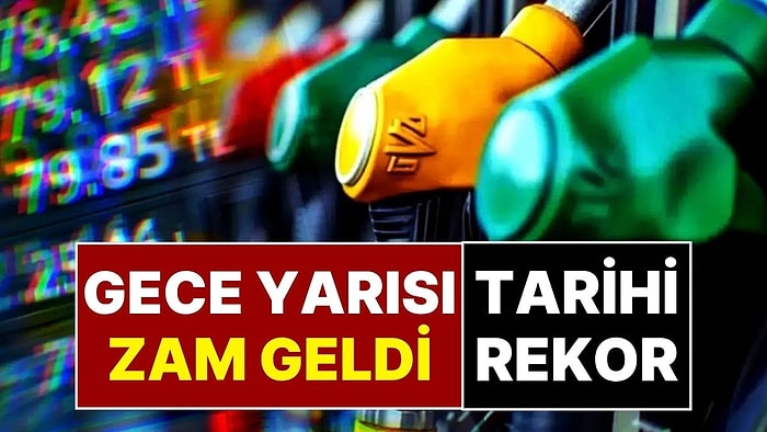 Gece Yarısı Mazota Tarihi Zam: Akaryakıt Fiyatları Rekor Seviyeye Yükseldi