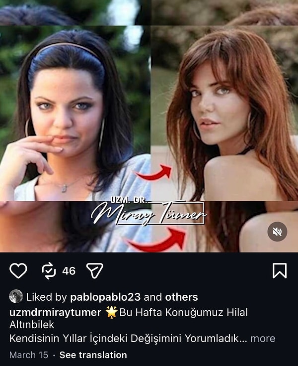 Aralarında ne gibi bir sorun yaşandığı bilinmese de Ali Bilgin'in Hilal Altınbilek'e tepkisi sürdü.