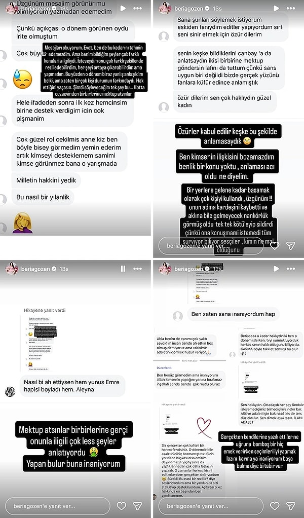 Cezaevinde olan Yunus Emre Özden'in ardından futbolcu Kubilay Kaan Kundakçı’nın cinayeti soruşturmasında tutuklanan Aleyna Kalaycıoğlu'nun tutuklanması sonrası eski eş sessiz kalmadı.