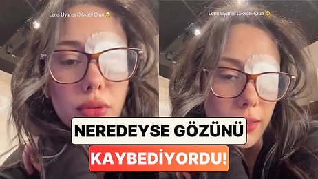 Uzun Süredir Lens Kullanan Bir Kadın Neredeyse Gözünü Kaybetmesine Sebep Olan Hatasını Paylaştı