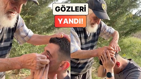 Konya'da 83 Yaşındaki Vatandaşın Kırlangıç Otuyla Uyguladığı Göz Tedavisi Sosyal Medyada Viral Oldu