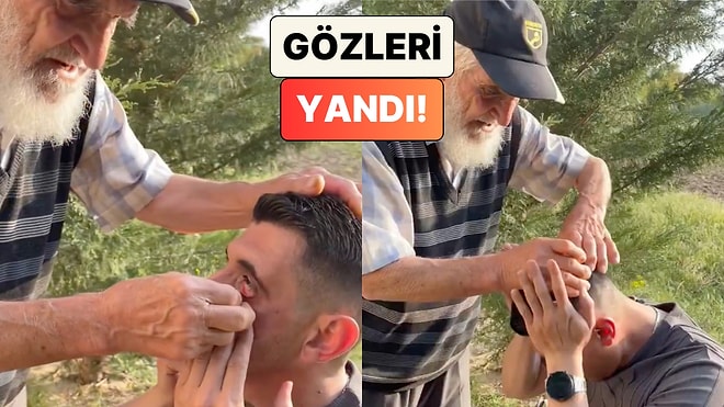 Konya'da 83 Yaşındaki Vatandaşın Kırlangıç Otuyla Uyguladığı Göz Tedavisi Sosyal Medyada Viral Oldu