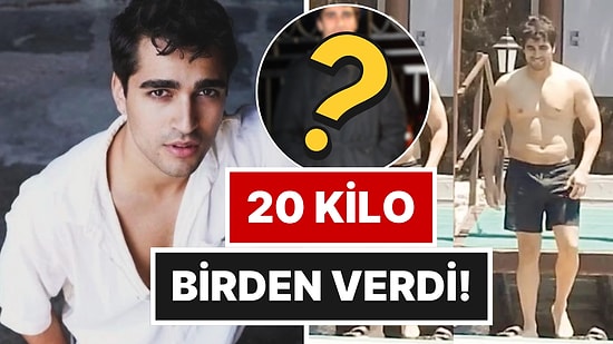 Yeni Dizisi Başlamadan 20 Kilo Veren Mert Ramazan Demir Son Haliyle Şaşırttı!