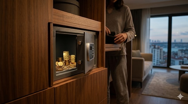 Altın için evlerde çelik kasa, gizli bölme, güvenlik kamerası dönemi başladı. Taleplerde patlama meydana geldi.