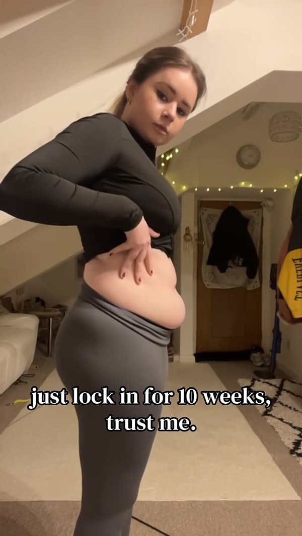 Bir üniversite öğrencisi, yalnızca dokuz haftada 13 kilo vererek sosyal medyada dikkatleri üzerine çekti.