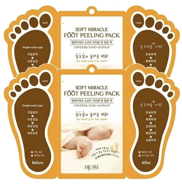 Bebeksi ayaklar için: MjCare Ayak Peeling Maskesi!
