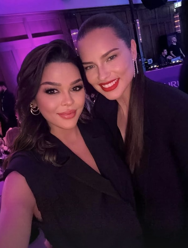 Adriana Lima ve Aslıhan Karalar’ın bir araya geldiği bu buluşma, magazin dünyasında adeta olay yarattı.