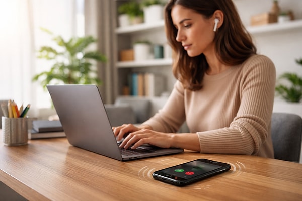 Telefonlarımızın yakınımızda olması bile aklımızda bir yer ediniyor.