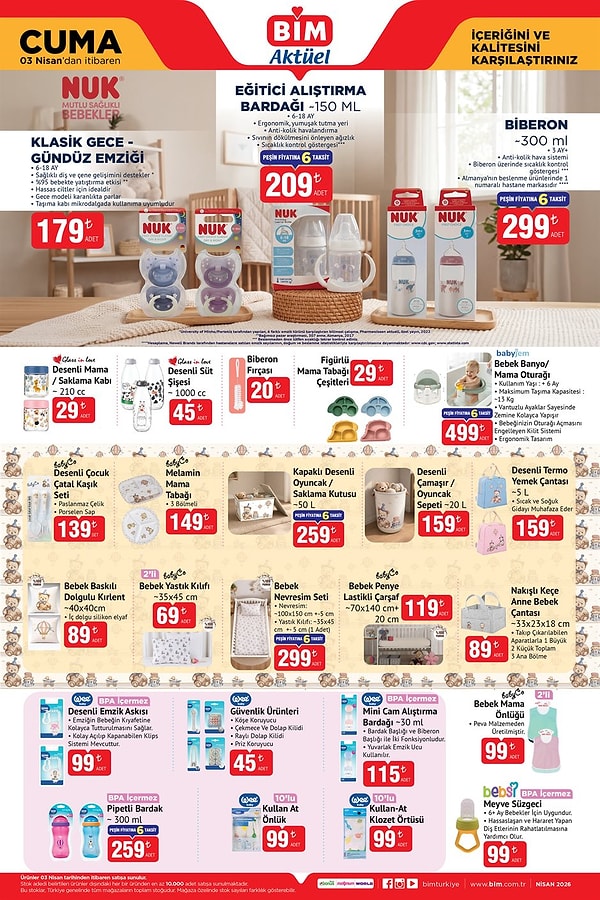 Nuk Klasik Gece - Gündüz Emziği 179 TL