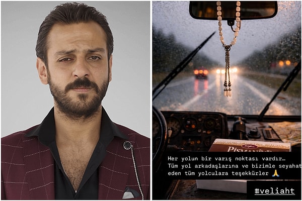 Yahya Kaptan karakterine hayat veren Erkan Kolçak Köstendil de karakterine ve diziye veda etmeyi es geçmedi.