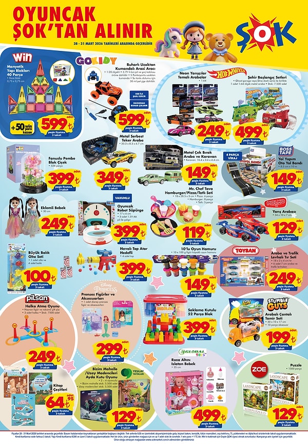 40 Parça Manyetik Yapı Blokları 599 TL