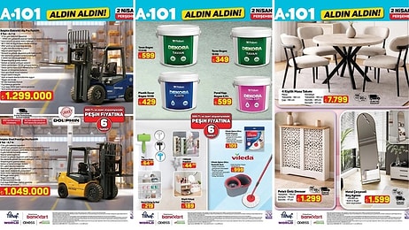 A101'e Elektrikli Kamyonet Geliyor! 2 Nisan 2026 A101 Aldın Aldın Kataloğu