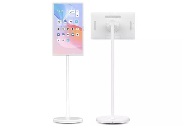 NPO SW3293T 4/128GB Android Dokunmatik Şarjlı Taşınabilir Smart Led TV