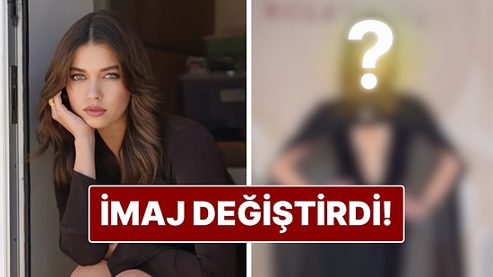 Ünlü Markanın Reklam Yüzü Olan Afra Saraçoğlu'ndan Yeni İmaj!