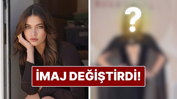 Ünlü Markanın Reklam Yüzü Olan Afra Saraçoğlu'ndan Yeni İmaj!